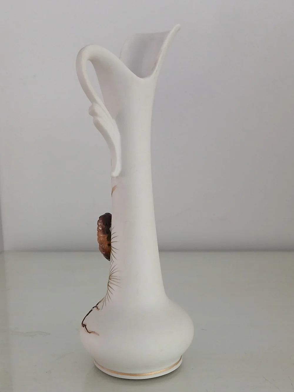 Vintage Lefton Pinecone Bud Vase 7